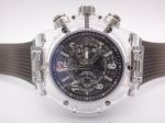 2018 Baselworld Hublot Big Bang Unico Sapphire Replica Watch Black Skeleton